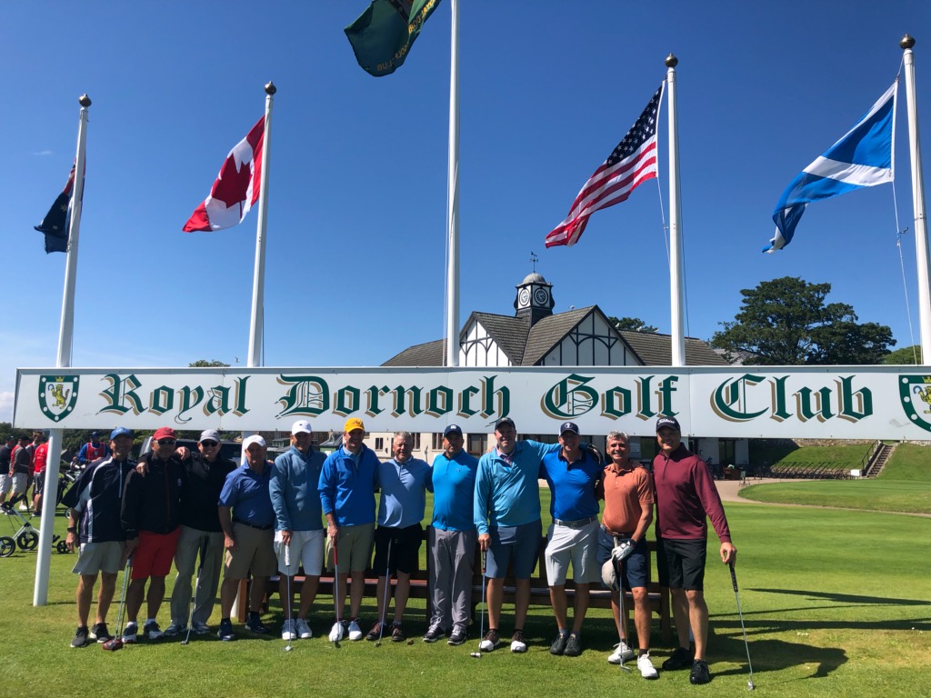 A Britannia Golf group on tour