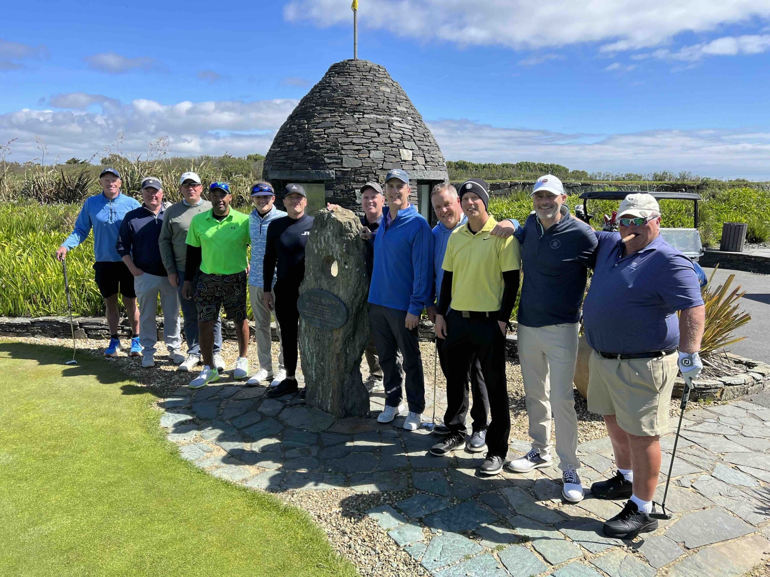 A Britannia Golf group on tour