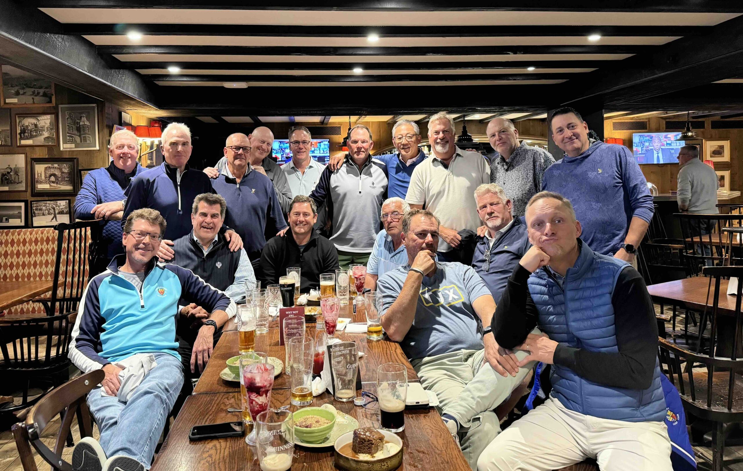 A Thru The Links group on tour