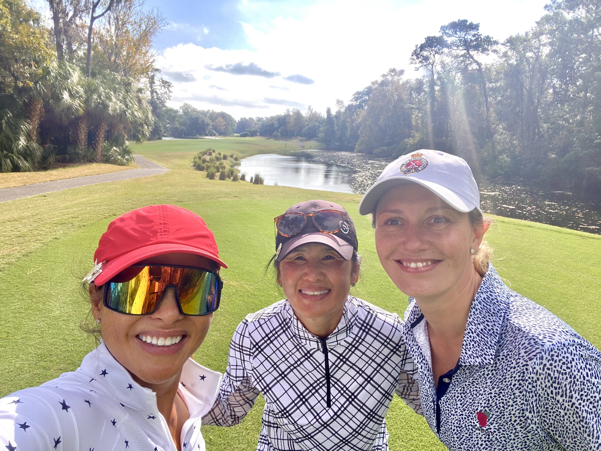 Fanny Chase of CHASEgolf Travel with clients