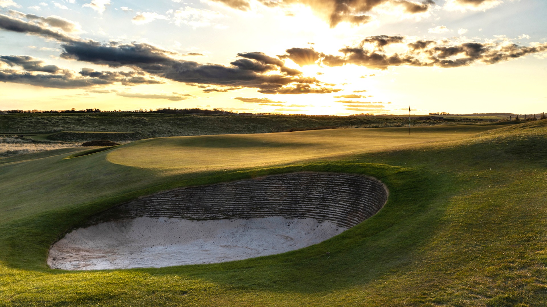 Goswick Golf Club, the 6th hole